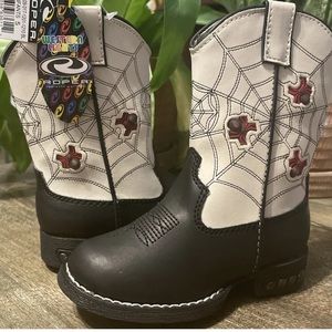 Roper White Light Up Spider / Spider-Man Boots. size 5 -NWT/NIB